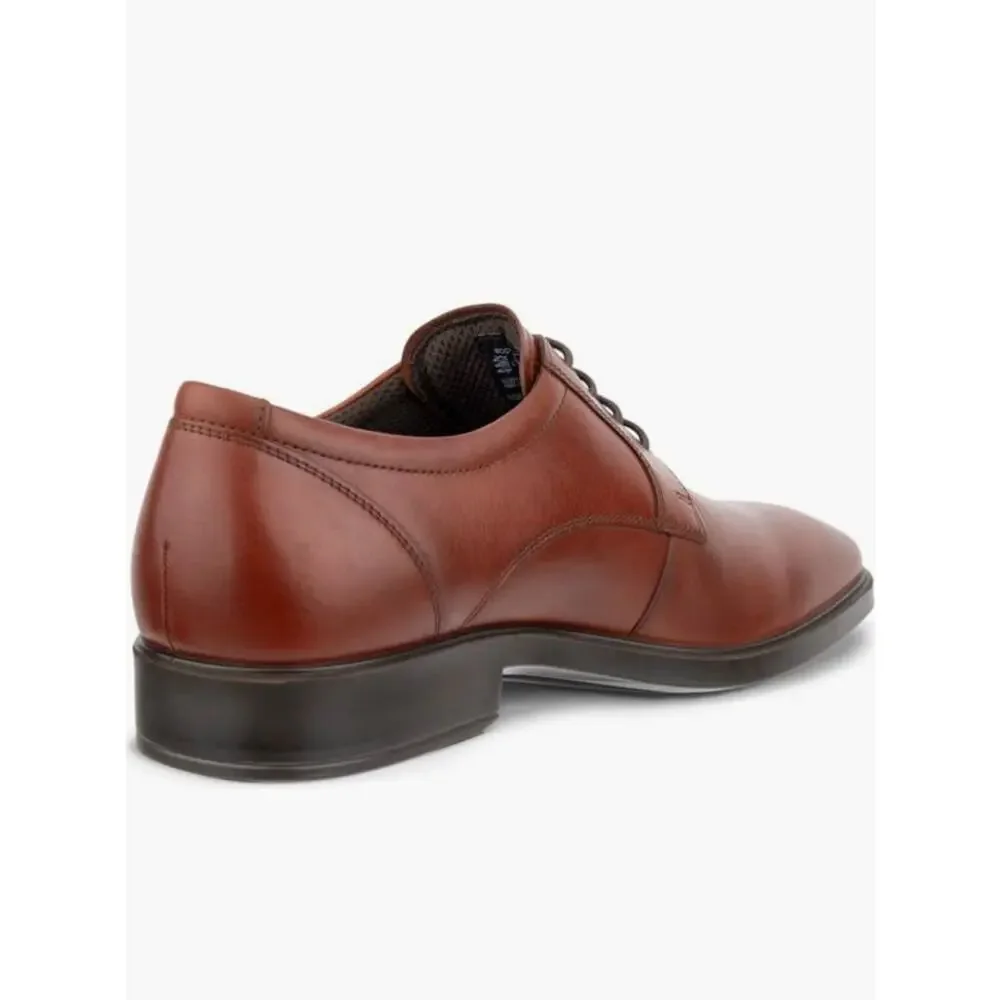 Ecco Cognac Metropole Milan Derby Size 11 - 11.5 New